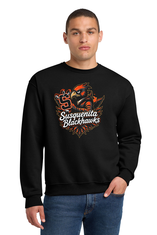 Adult Uniformed Hawk Crewneck Sweatshirt