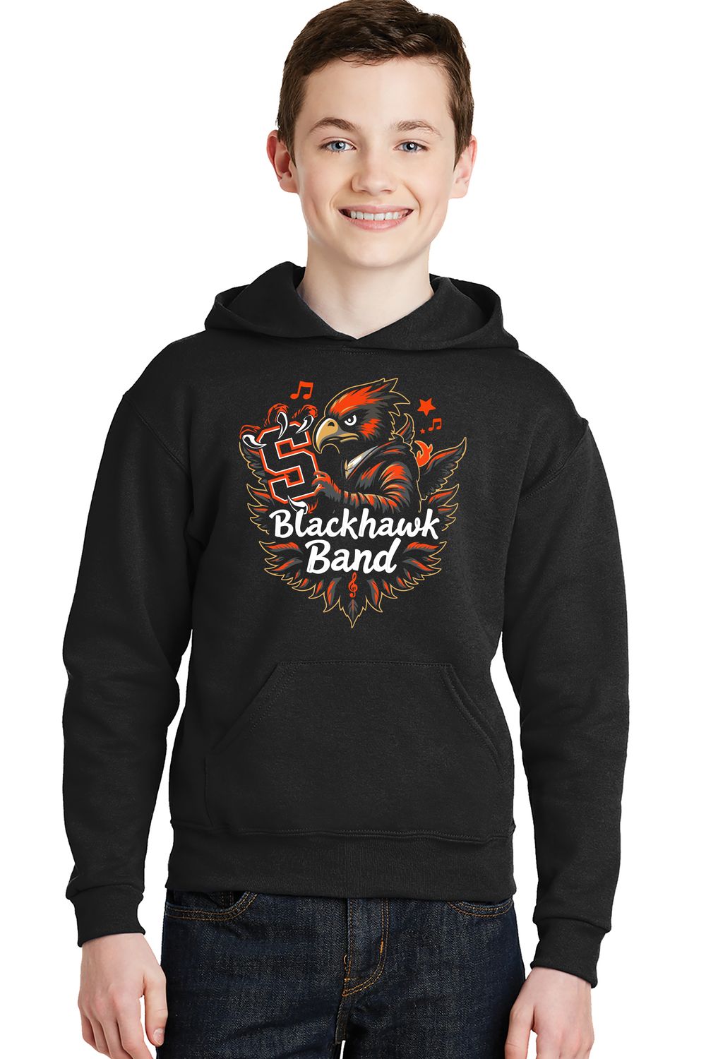 Youth Uniformed Hawk Hoodie