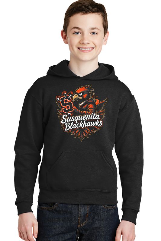 Youth Uniformed Hawk Hoodie