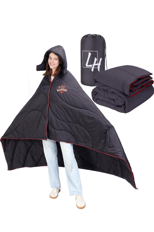 Economy Waterproof Wearable Stadium Blanket