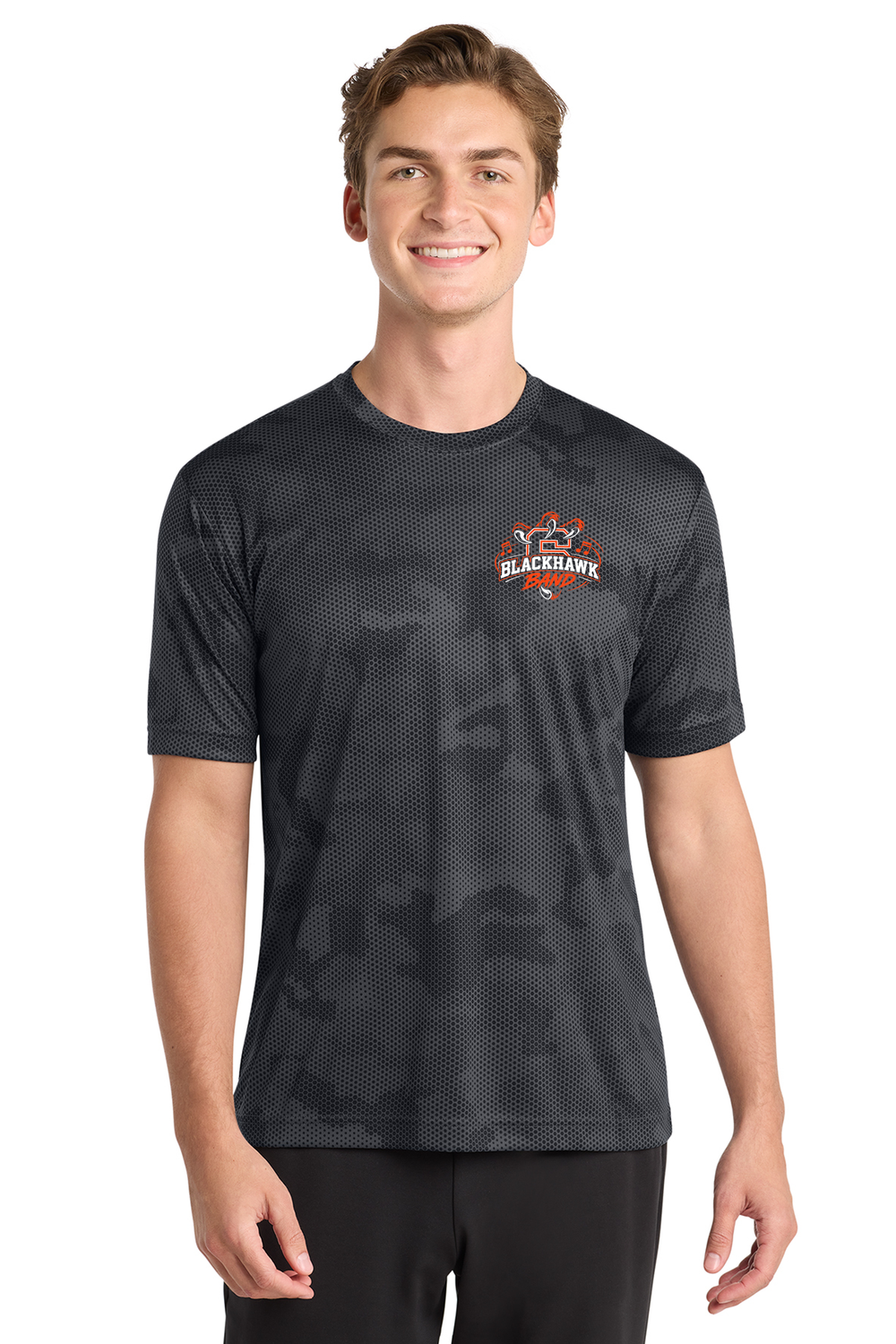 Adult Susquenita Band CamoHex Tee