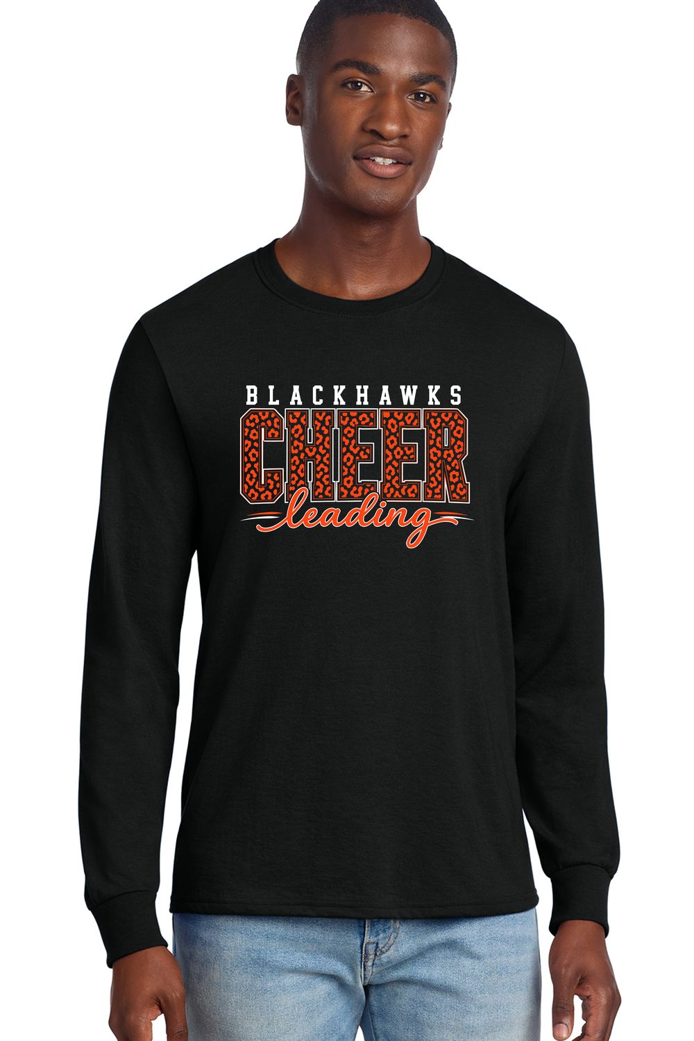Long Sleeve 50/50 Shirt with Cuffed Wrist