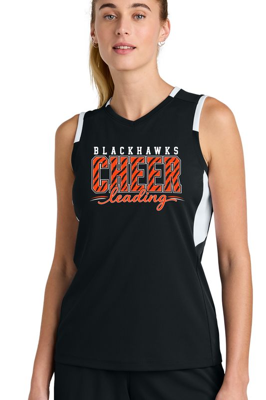 Sport-Tek® Women’s Club Sleeveless V-Neck