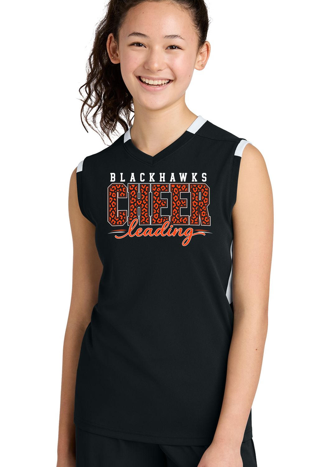 Sport-Tek® Youth Club Sleeveless V-Neck