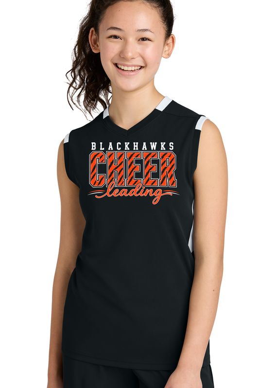 Sport-Tek® Youth Club Sleeveless V-Neck