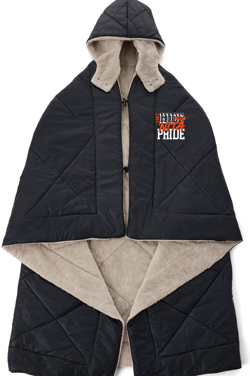 Wearable Stadium/Camping Blanket w/ Can't Hide that NITA Pride