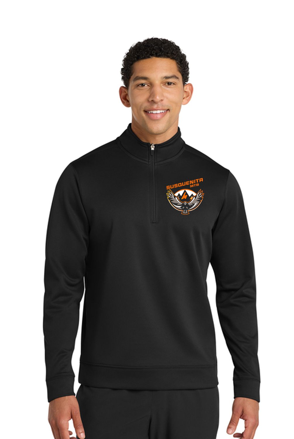 Port &amp; Co® Performance Fleece 1/4-Zip Pullover Sweatshirt