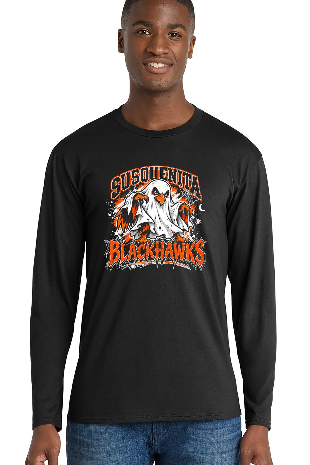 Adult Halloween Long Sleeve T-Shirt