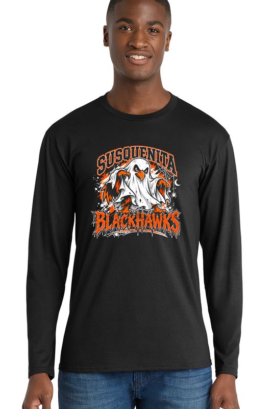 Adult Halloween Long Sleeve T-Shirt