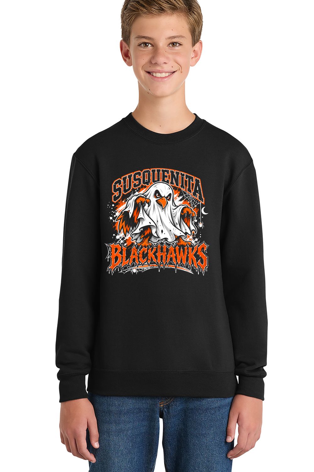 Youth Halloween Long Sleeve T-Shirt