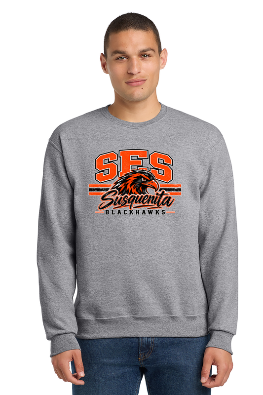 Adult Building Crewneck Sweatshirt