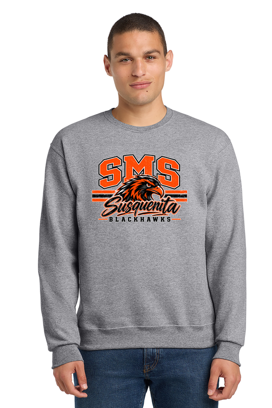 Adult Building Crewneck Sweatshirt