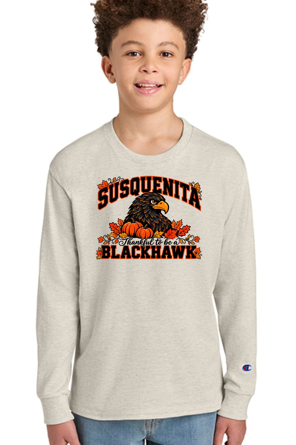 Youth Thankful to be a Blackhawk Long Sleeve 2026