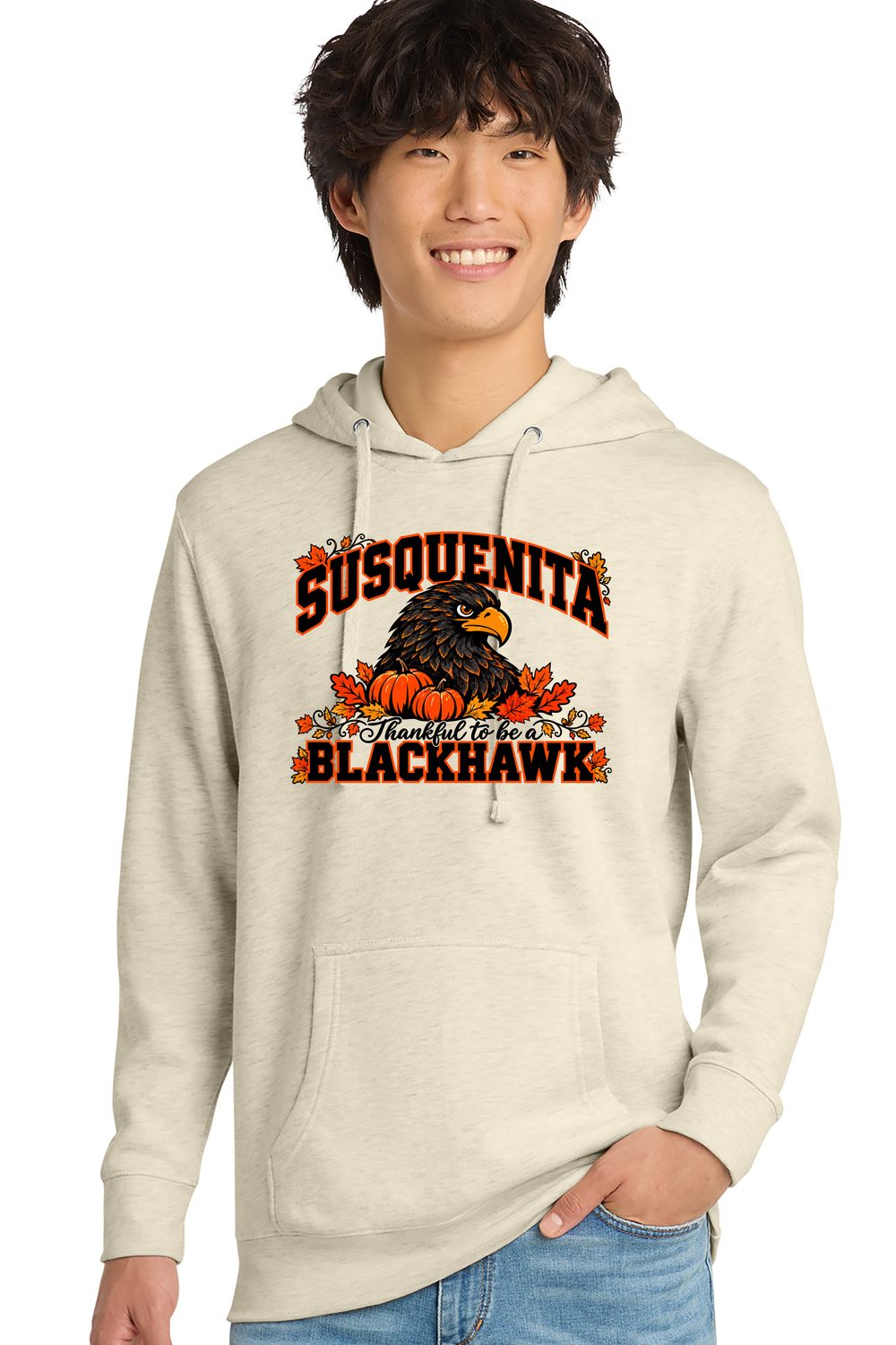 Adult Thankful to be a Blackhawk  Hoodie 2026