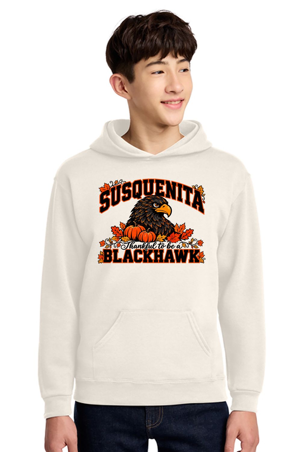 Youth Thankful to be a Blackhawk Hoodie 2026
