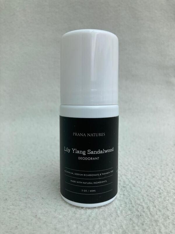 60ml Lily Ylang Sandalwood Roll-on Deodorant 