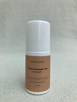 60ml Vanilla Pineapple Rose Roll-on Deodorant
