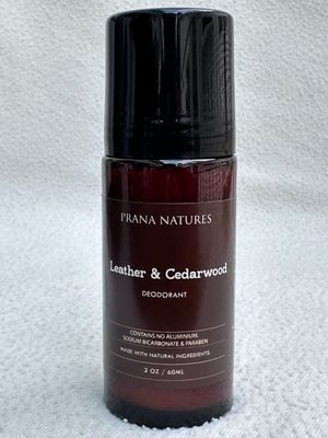 60ml Leather & Cedarwood Roll-on Deodorant 60ml Leather & Cedarwood Roll-on Deodorant