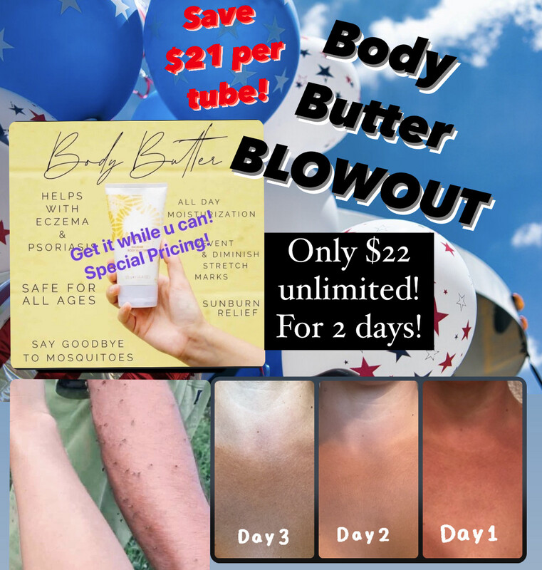 Fab 4th Body Butter Blowout!