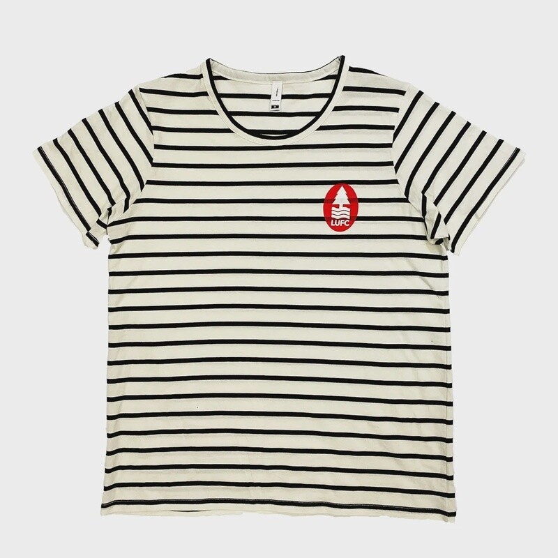 LUFC Striped Tee - Woman