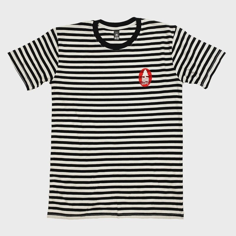 LUFC Striped Tee