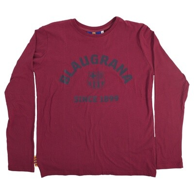 FC Barcelona LS Tee - Maroon