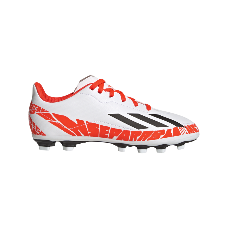 adidas X Speedportal Messi .4 FG- White/Black/Orange J