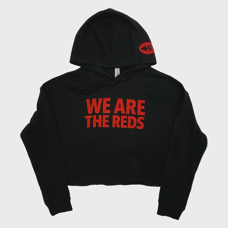 LUFC Ladies Crop Hoodie