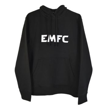 EMFC Black Cotton Hoodie