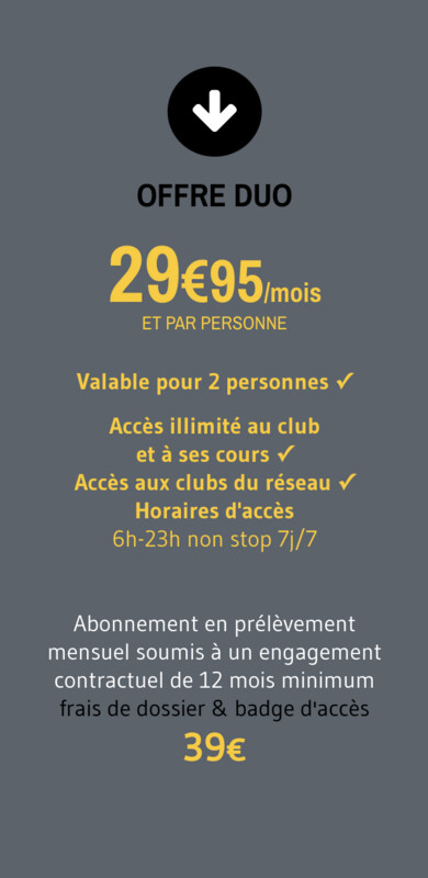 ​OFFRE DUO