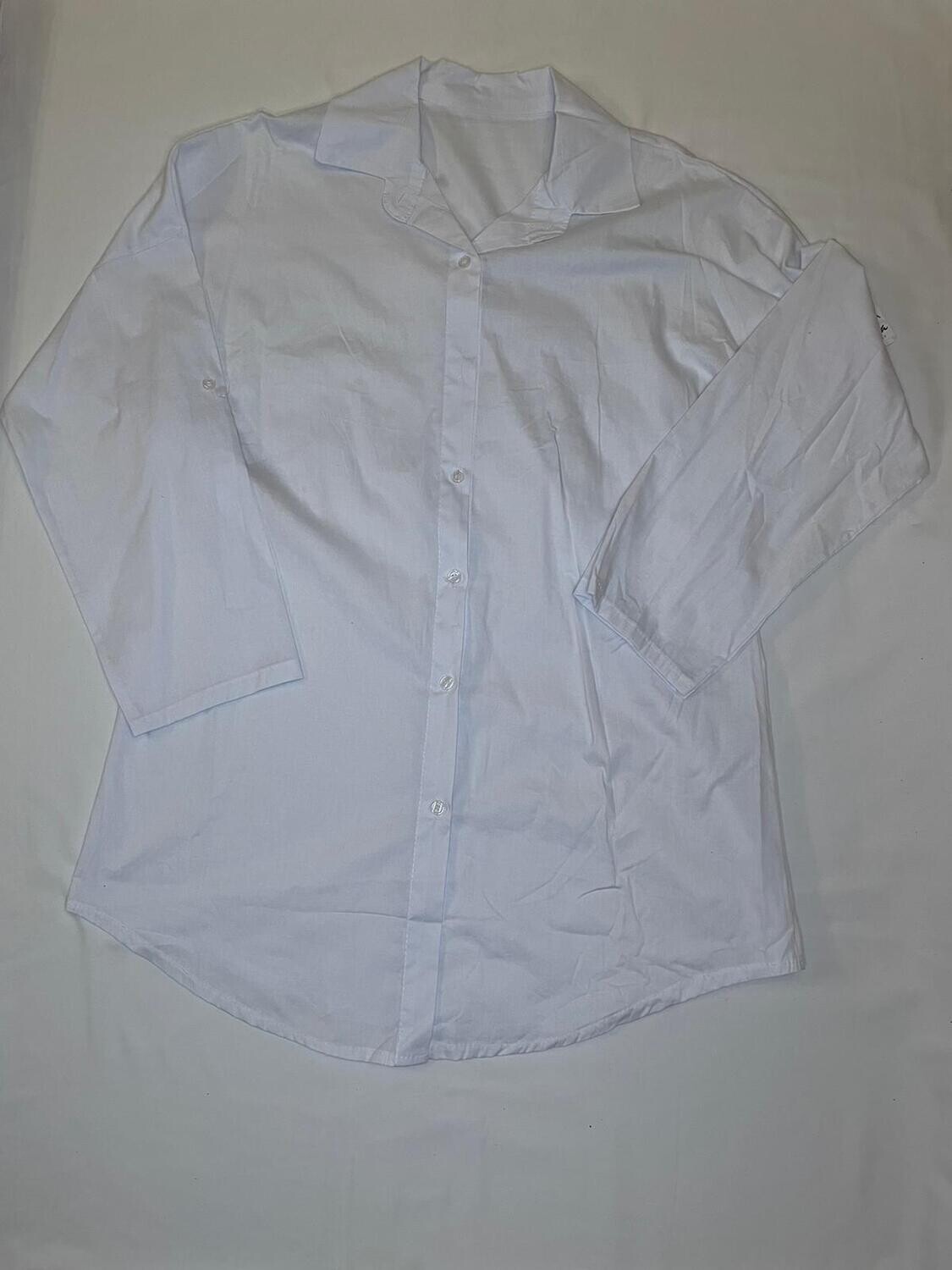 Camisa lisa blanca