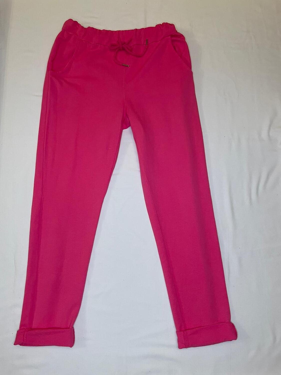 Pantalón de chándal rosa