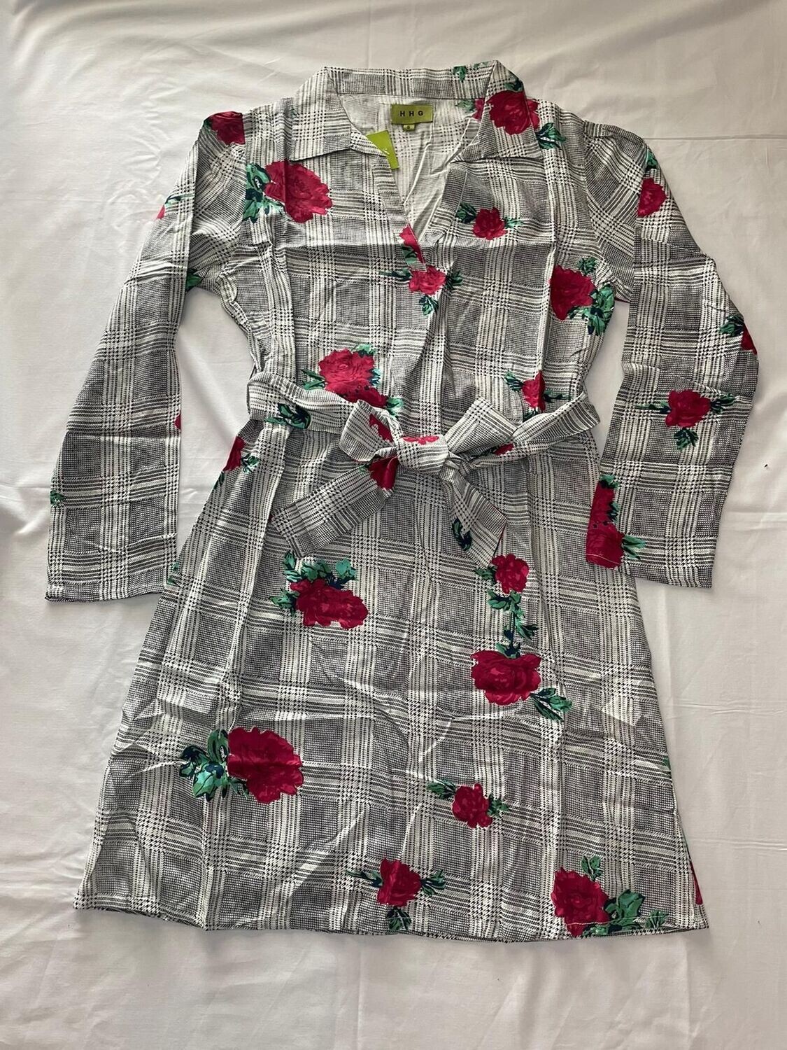 Vestido flores  talla S