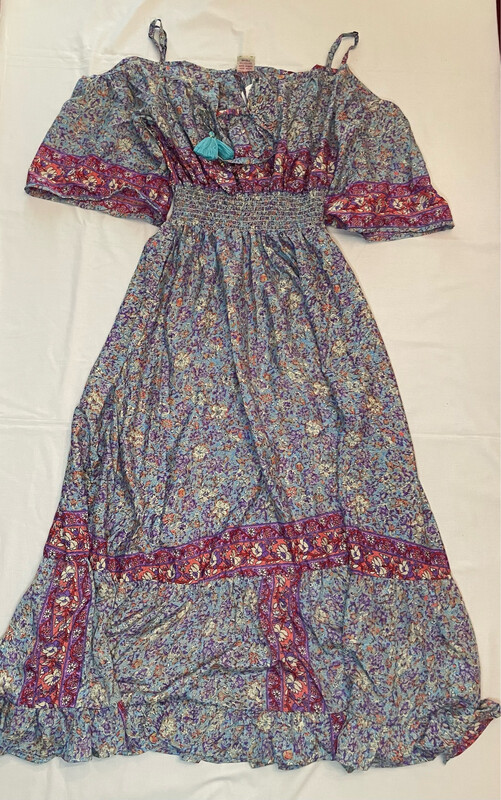 Vestido veraniego tirantes y manga
