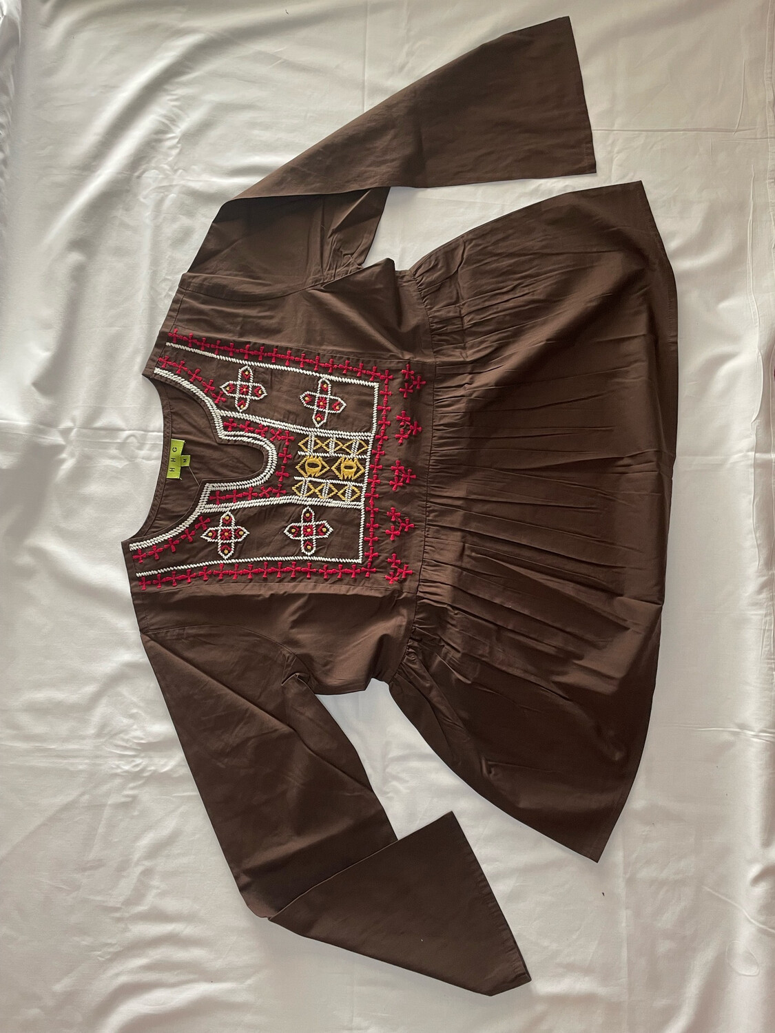 Blusa marrón talla M