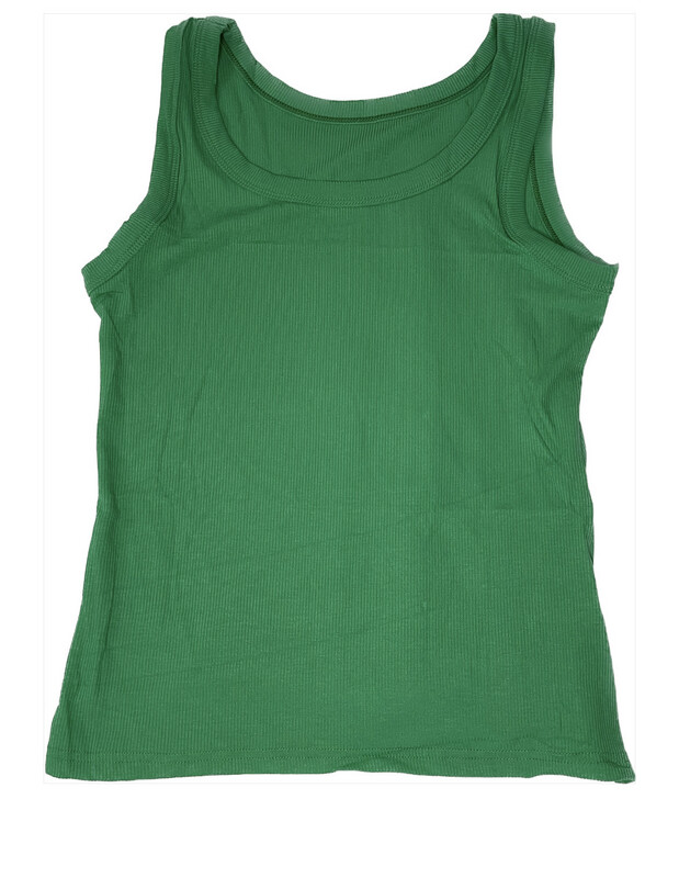 Camiseta básica verde M/L