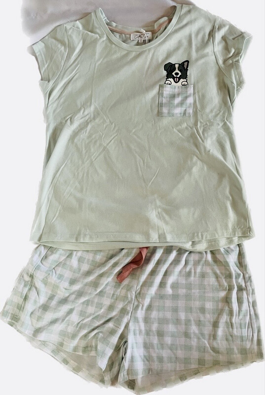 Pijama corto talla L