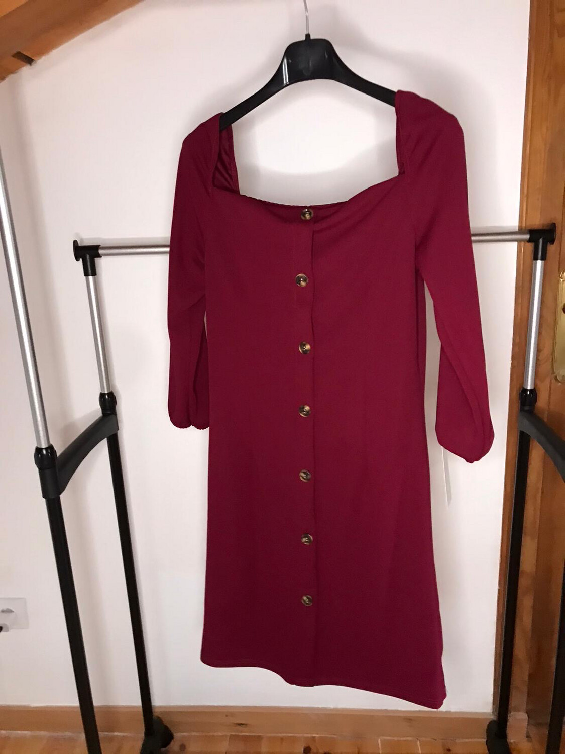 Vestido botones talla única (XS/S)