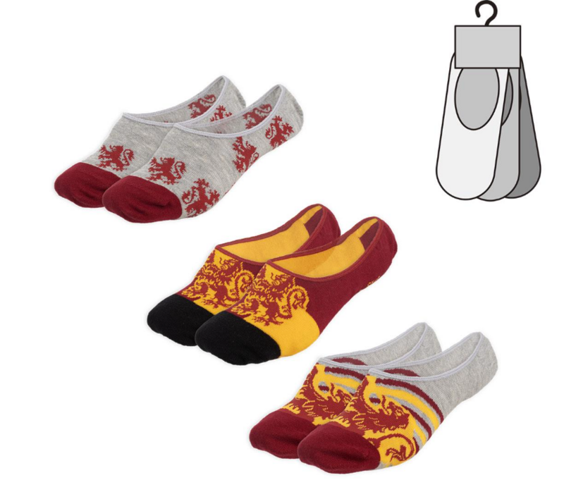 Pack 3 calcetines Harry Potter talla 41-46