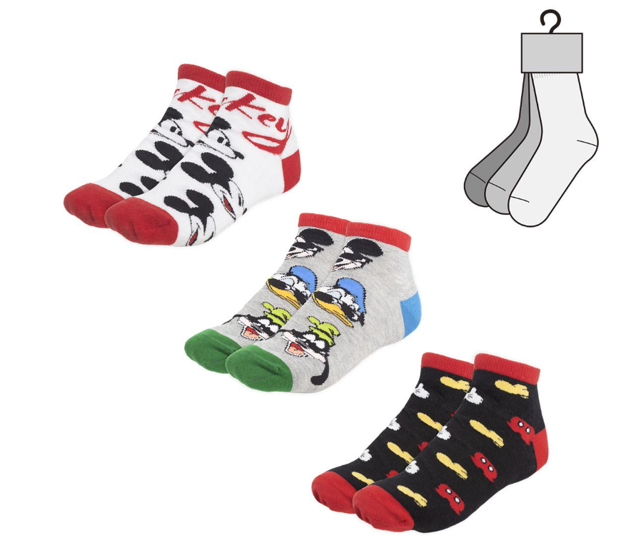 Calcetines mickey tobillero 36-40