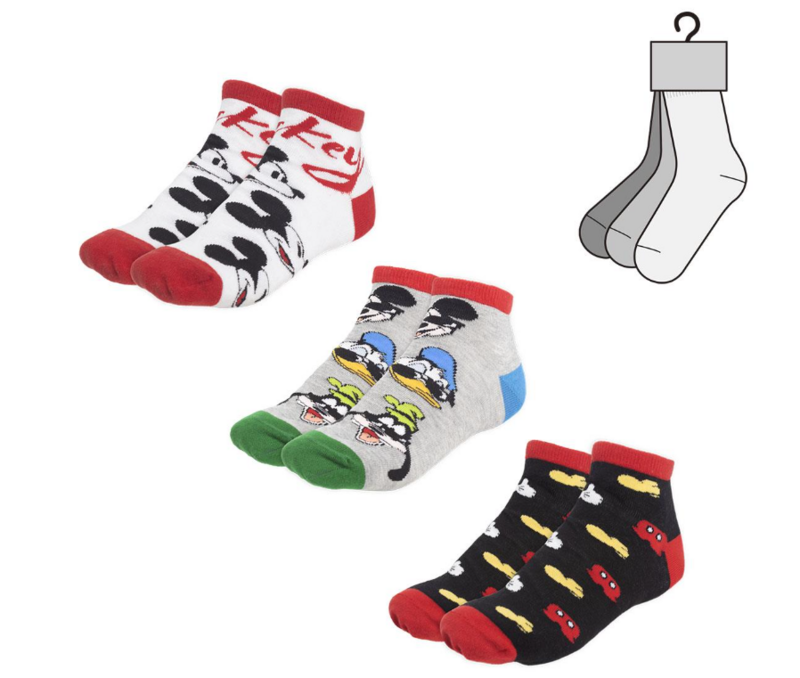 Calcetines mickey tobillero 36-40