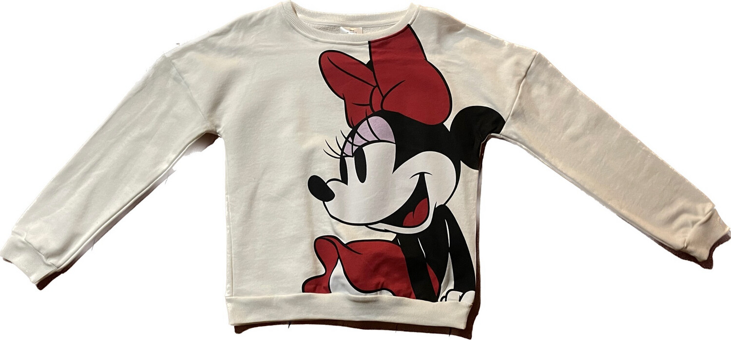 Sudadera blanca minnie S/M