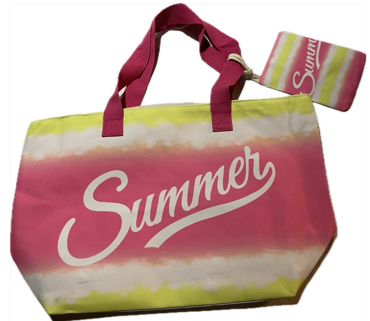 Bolsa playa con neceser
