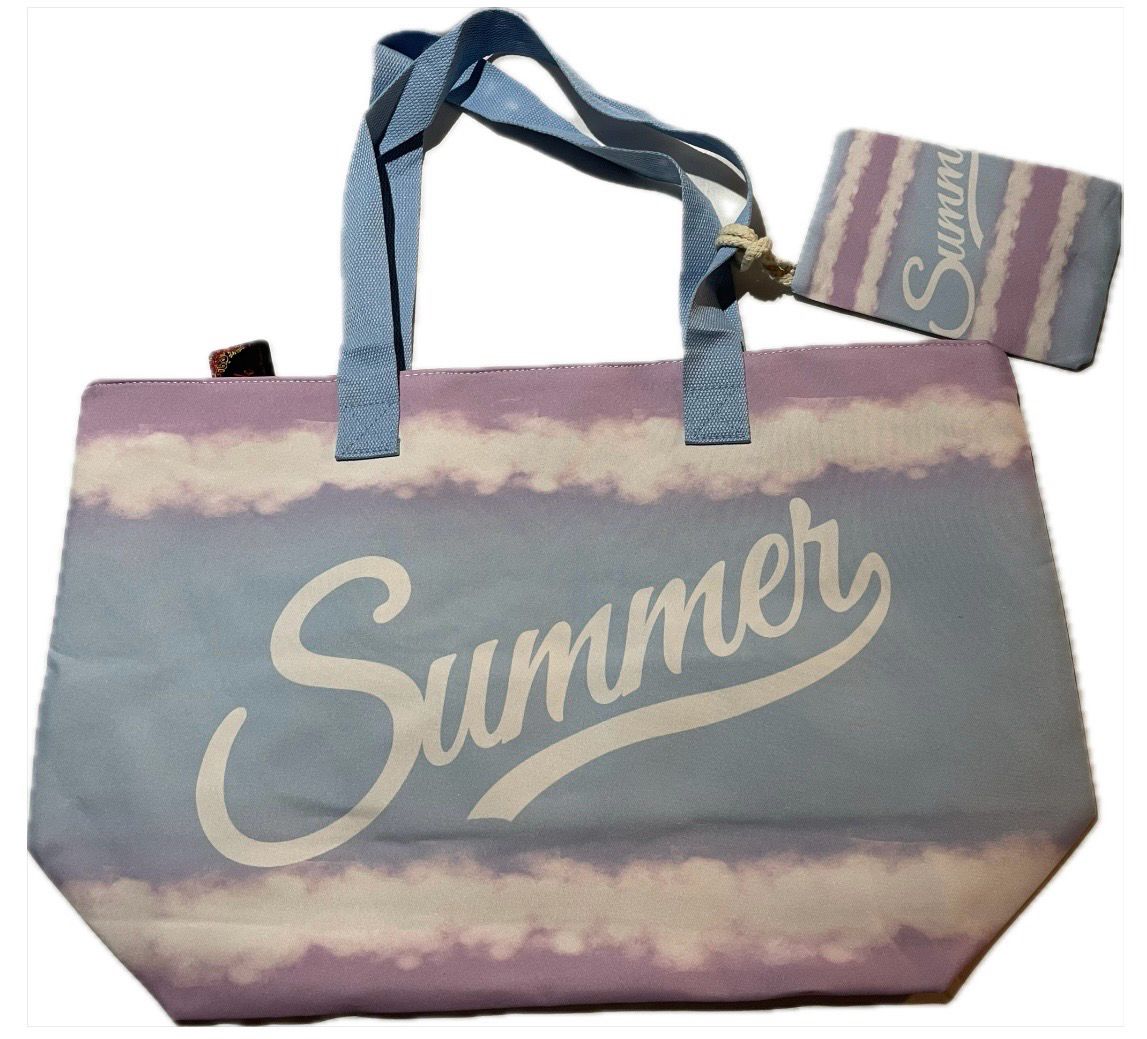 Bolsa playa con neceser