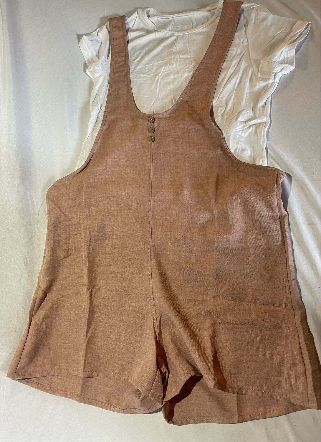 Mono verano M/L con camiseta blanca
