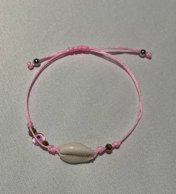 Pulsera concha rosa