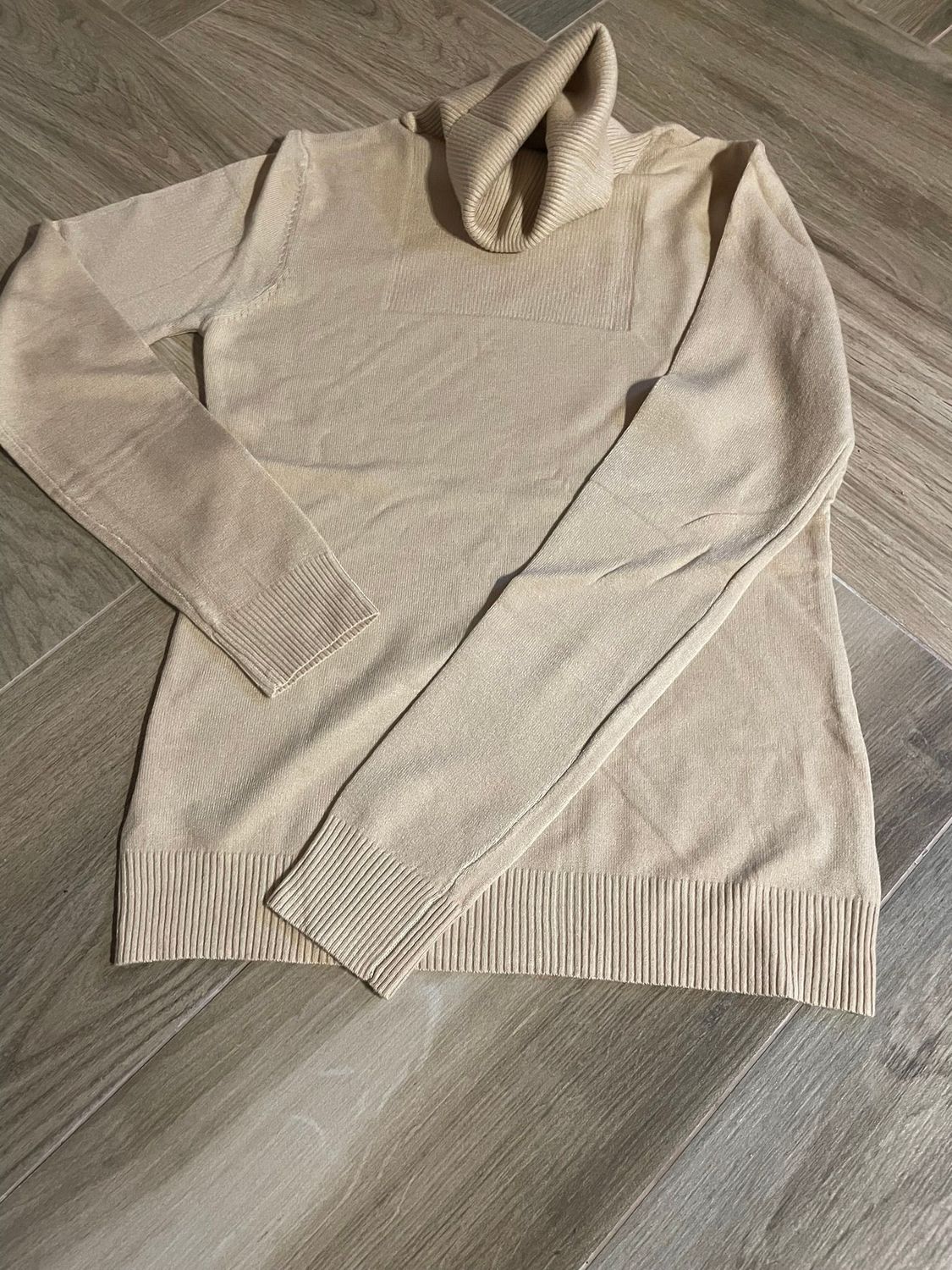 Jersey cuello alto talla L