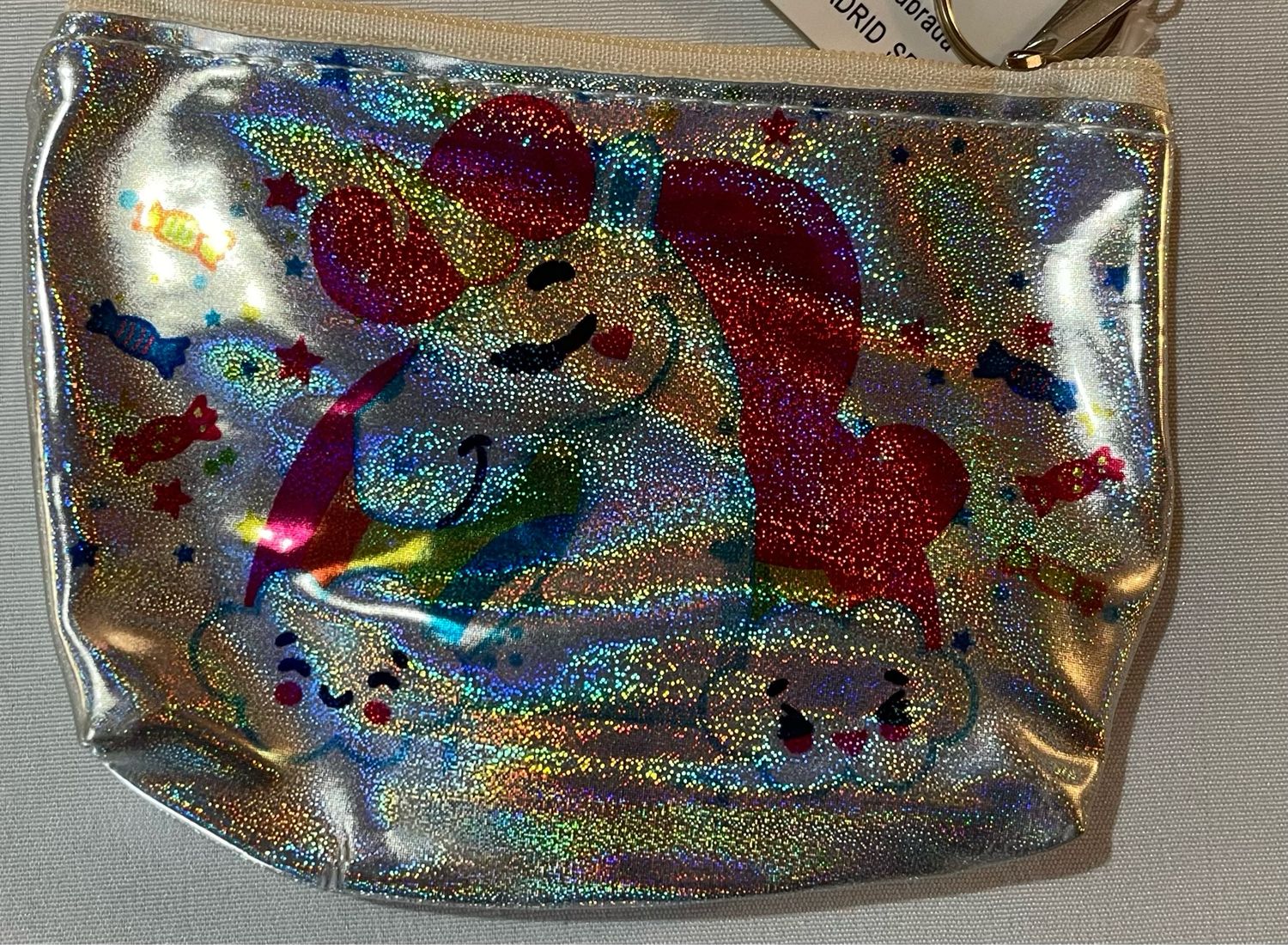 Monedero unicornio brillante