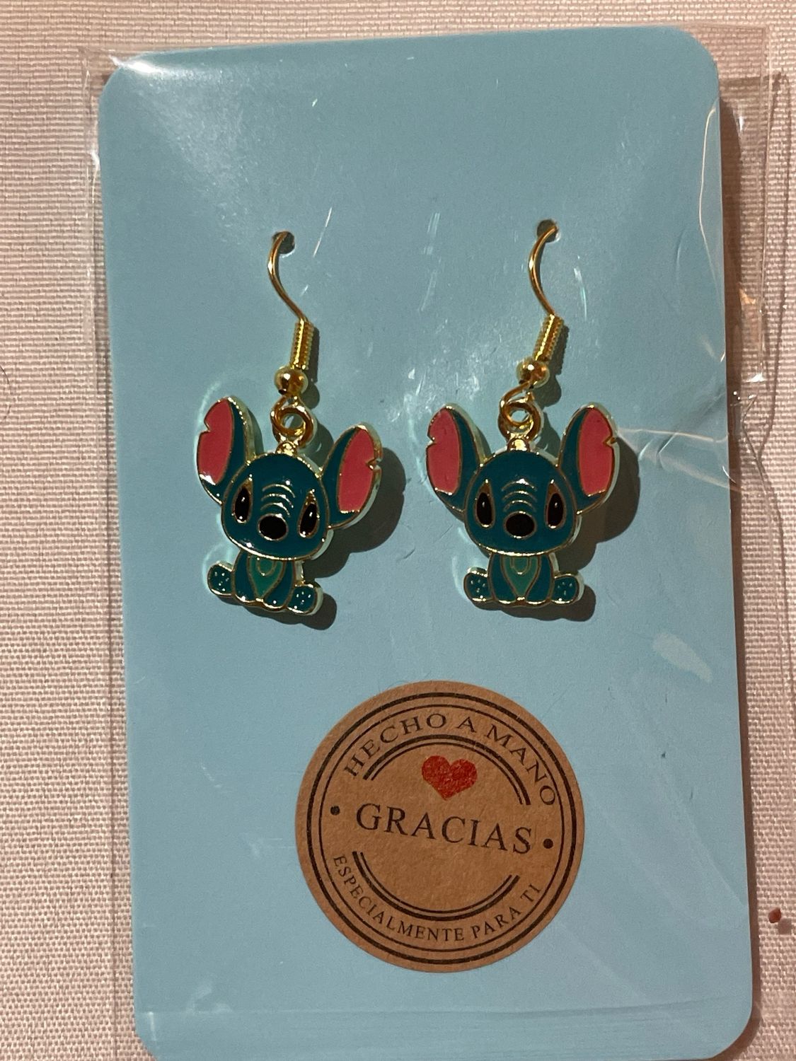 Pendientes stitch