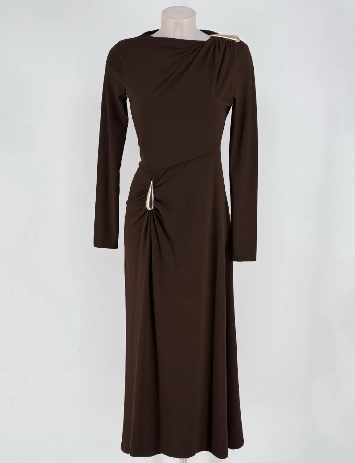 Vestido marrón